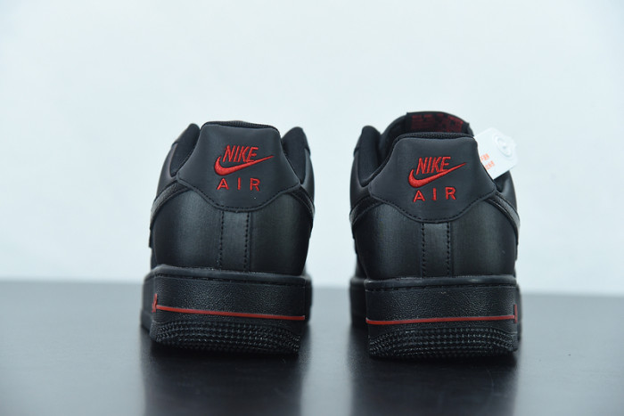 nike air force 1 low black red do6389-001