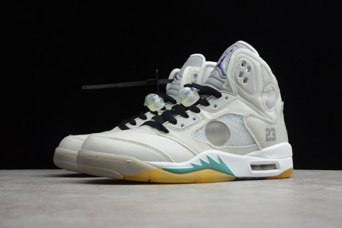 air jordan 5 retro x off-white ct8480-105