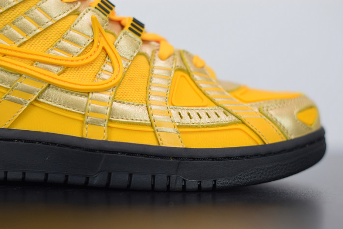 off-white x nike air rubber dunk “university gold” cu6015-700