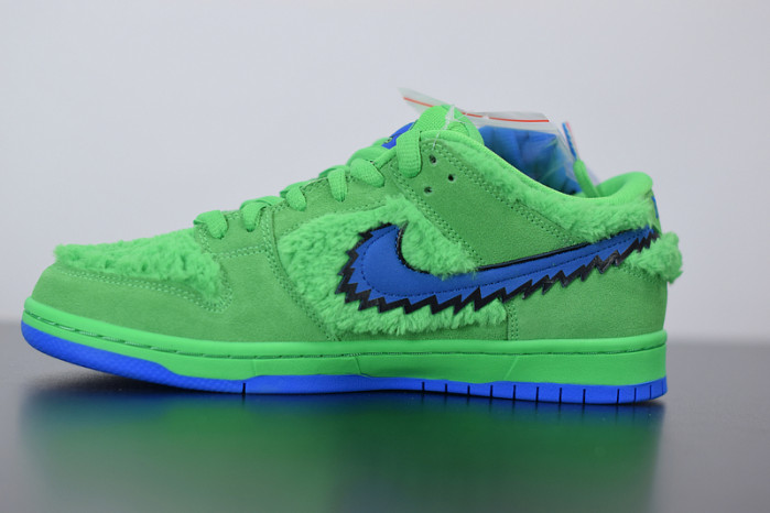 nike sb dunk low "grateful dead - green bear" cj5378-300