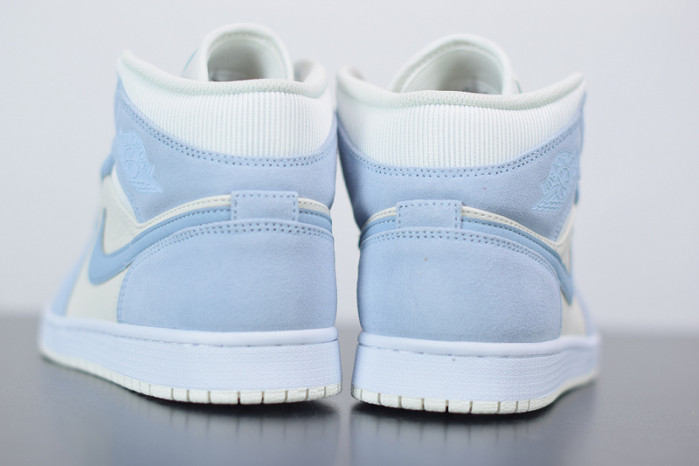 air jordan 1 mid mixed textures blue da4666-100