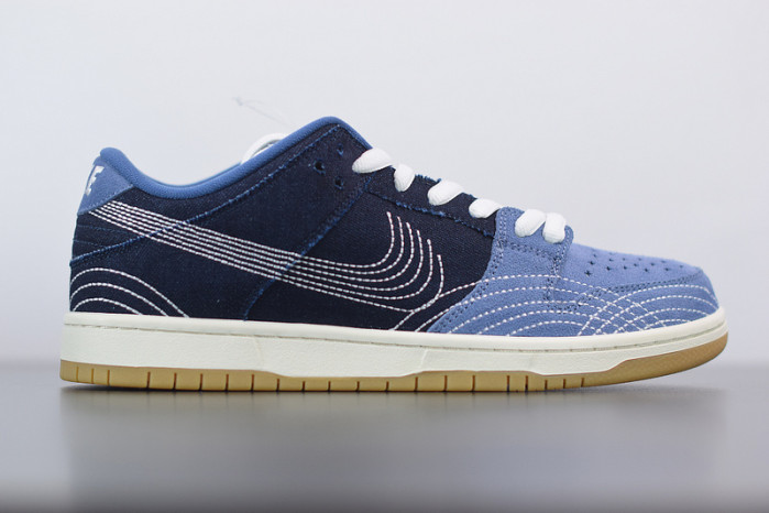 nike sb dunk low pro prm “denim gum” cv0316-400