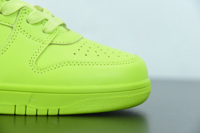 ambush x nike dunk high “flash lime” cu7544-300