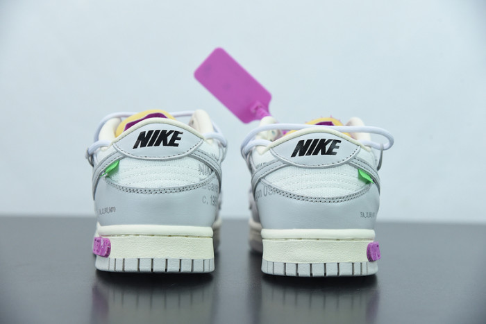 off-white x nike sb dunk low “03 of 50” ow dm1602-118