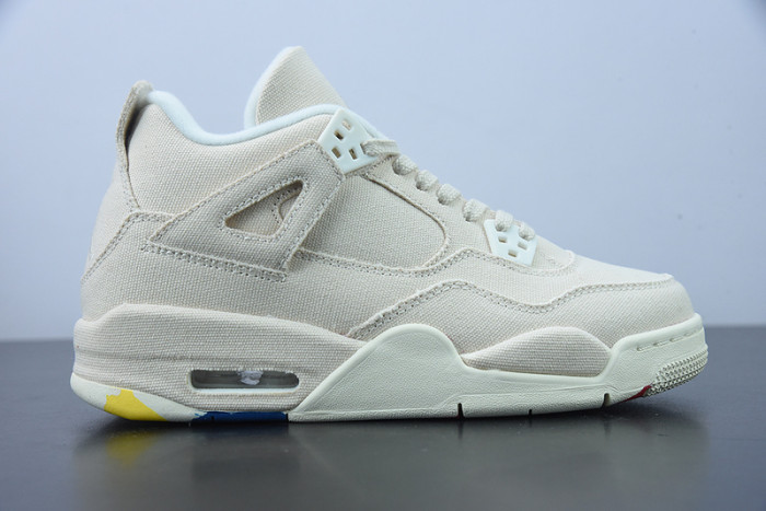 air jordan 4 retro blank canvas dq4909-100