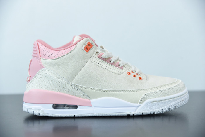 air jordan 3 retro sail rust pink ck9246-116