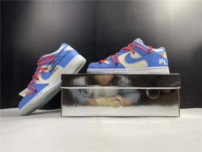 nike sb dunk low off-white blue ct0856-403