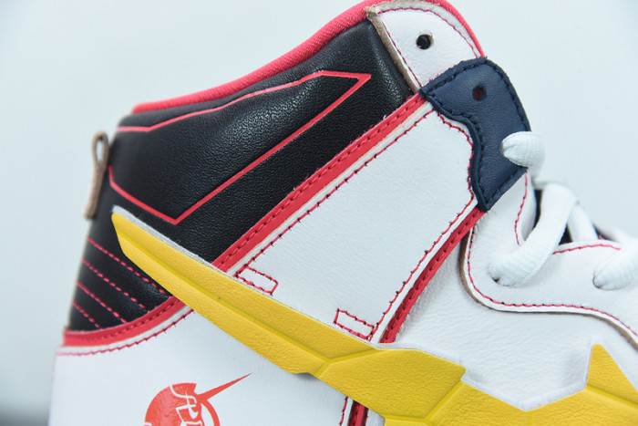 gundam x nike sb dunk high “unicorn” dh7717-100