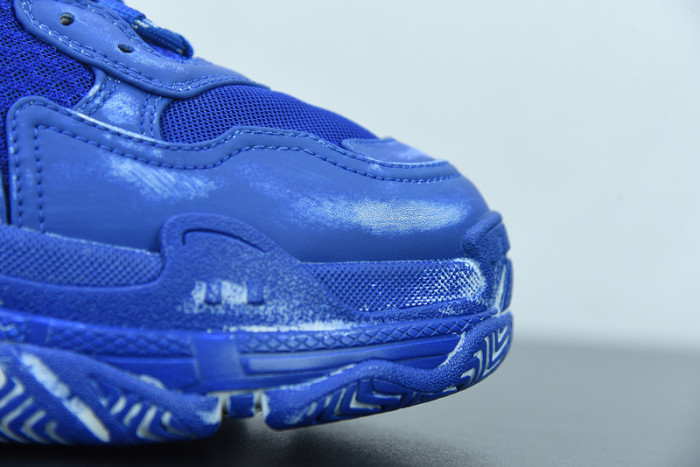 balcia triple s sneaker faded blue