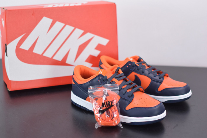 nike dunk low sp champ colors university orange marine cu1727-800