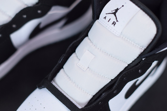 air jordan 1 mid white black teal tint (gs) bq6931-103