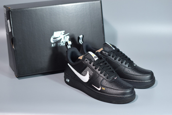 nike air force 1 low utility black white aj7747-001