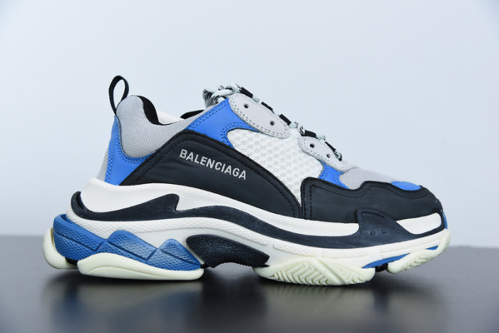 balcia triple s black blue 536737 w09oh 1007