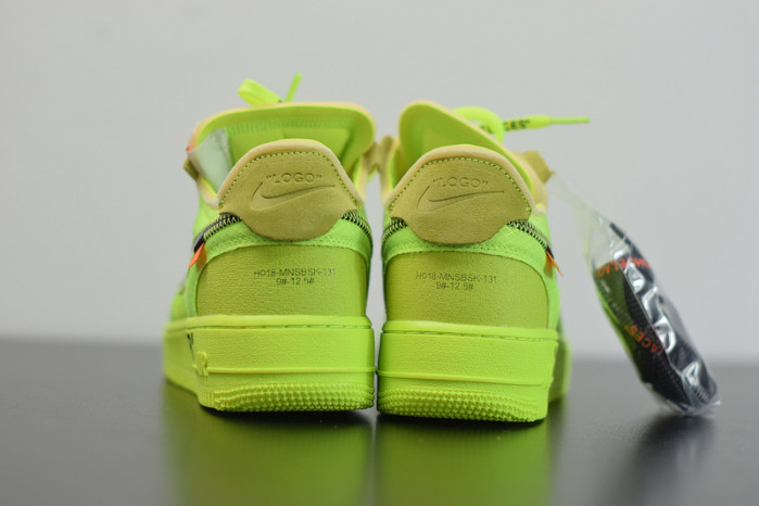 nike air force 1 low off-white volt ao4606-700