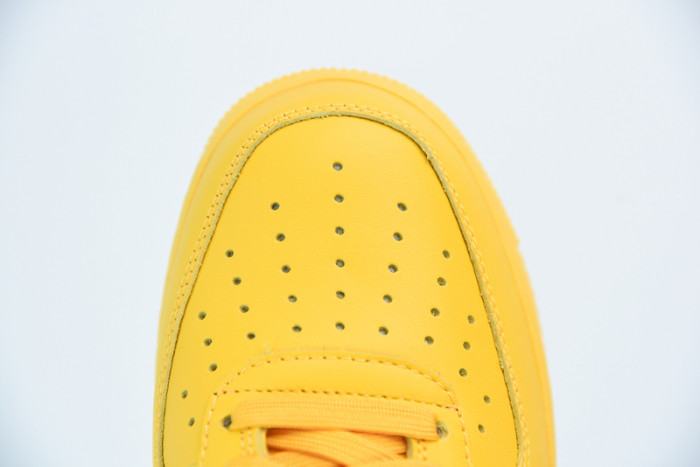 off-white x nike air force 1 low “university gold” dd1876-700