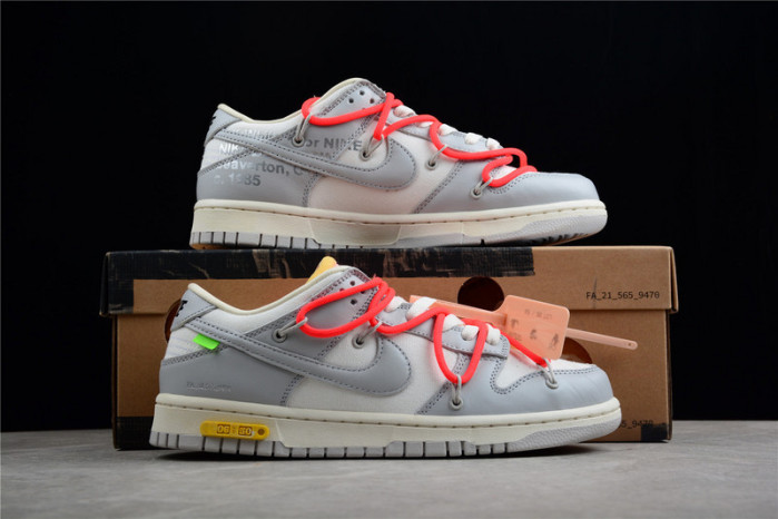 off white nike dunk low 06 of 50 ow dm1602-110