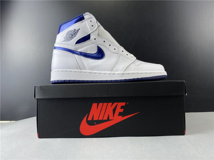 air jordan 1 retro metallic navy 555088-106