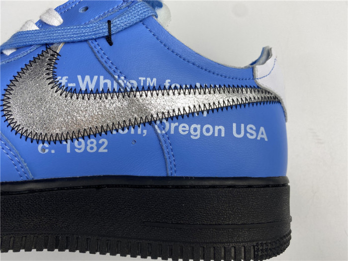 nike off-white x air force 1 low university blue ck0866-401