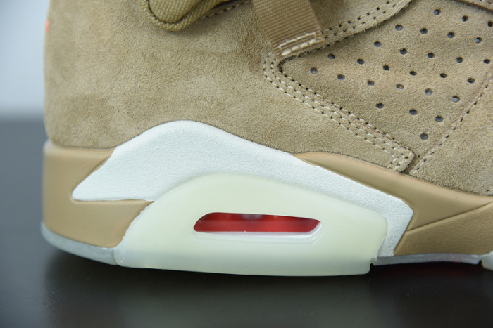 air jordan 6 x travis scott british khaki