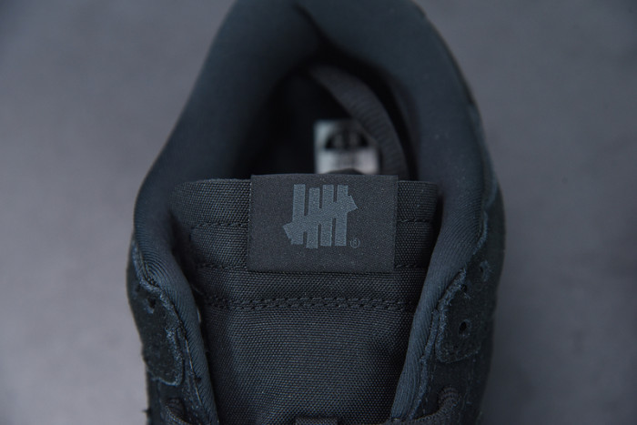 undefeated nike dunk low black do9329-001