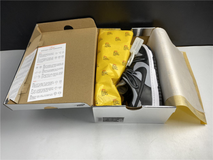 nike sb dunk low off-white black grey ct0856-007