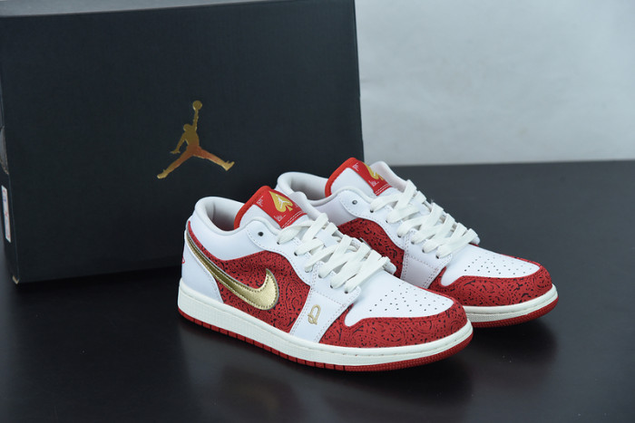 air jordan 1 low spades dj5185-100