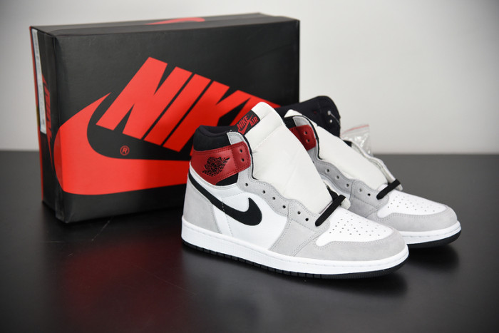 air jordan 1 retro high light smoke grey 555088-126