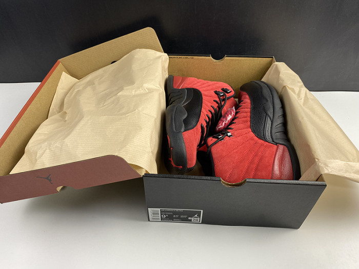 air jordan 12 “reverse flu game "ct8013-602