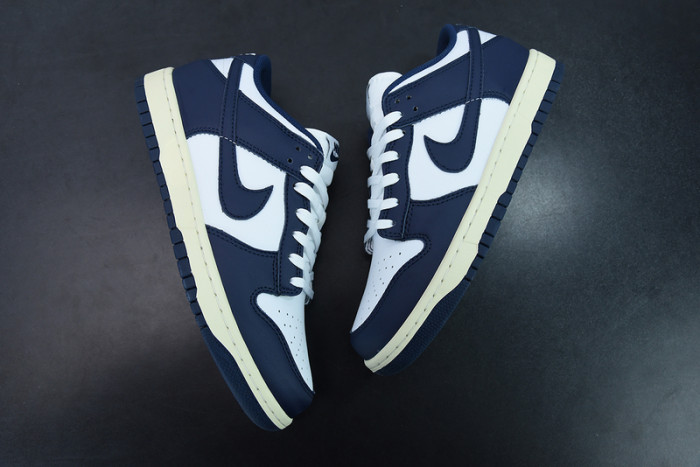 nike dunk low vintage navy dd1503-115