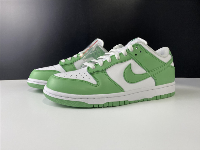 nike sb dunk low green tender powder cu1726-188