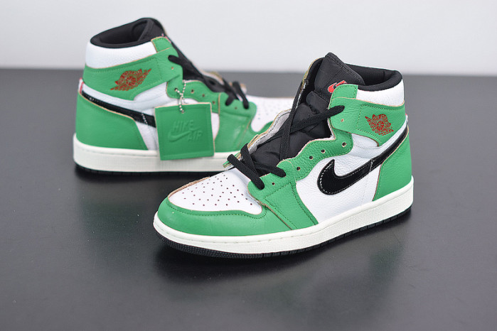 air jordan 1 high wmns“ lucky green” db4612-300