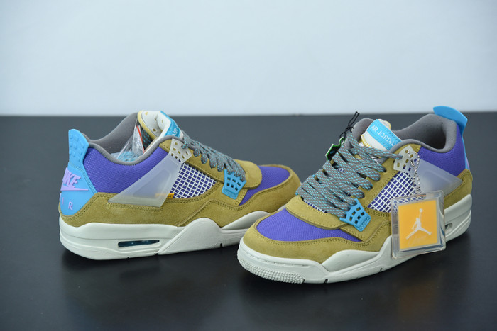 union air jordan 4 desert moss taupe haze dj5718-300