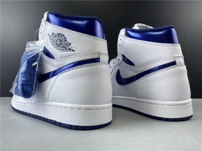 air jordan 1 retro metallic navy 555088-106
