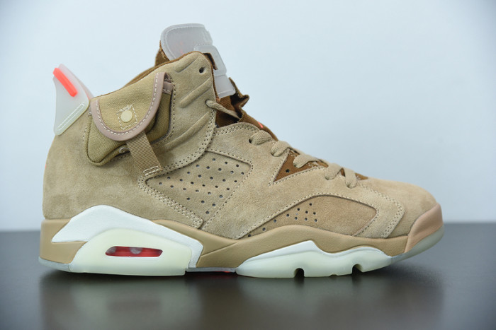 air jordan 6 x travis scott british khaki