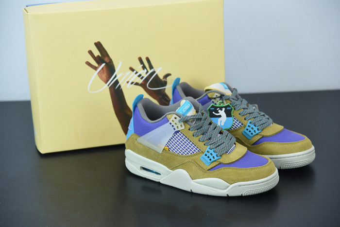 union air jordan 4 desert moss taupe haze dj5718-300