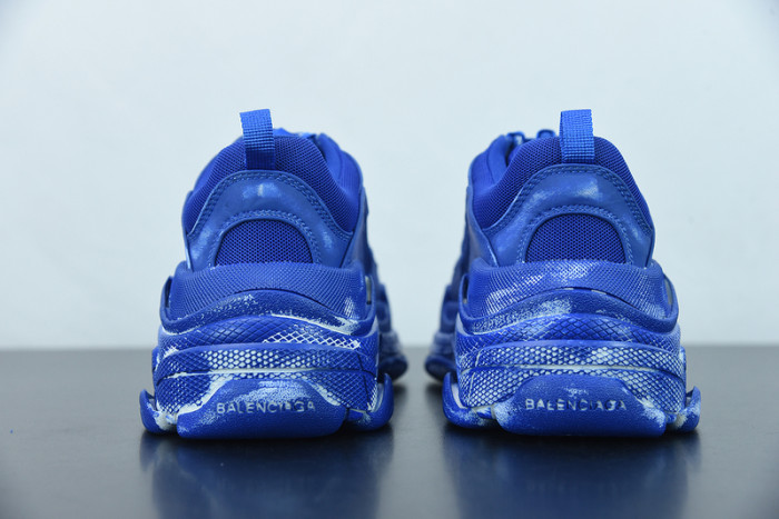 balcia triple s sneaker faded blue