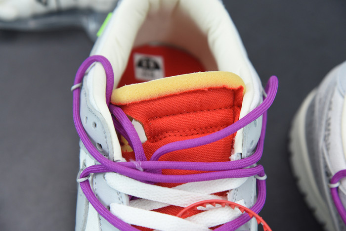 off-white x nike sb dunk low “45 of 50” ow dm1602-101