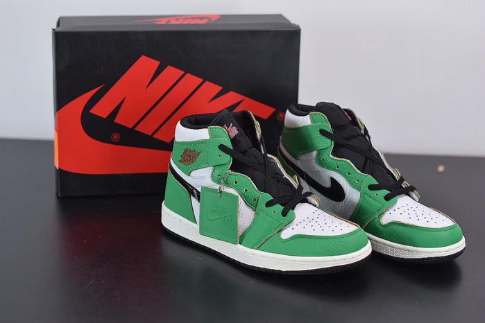 air jordan 1 high wmns“ lucky green” db4612-300