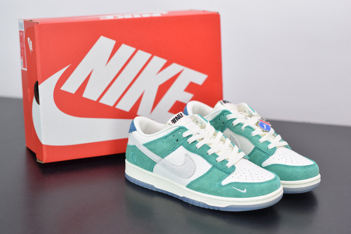 kasina x nike dunk low neptune green cz6501-101