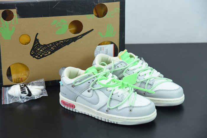 off-white x nike sb dunk low “07 of 50” ow dm1602-108