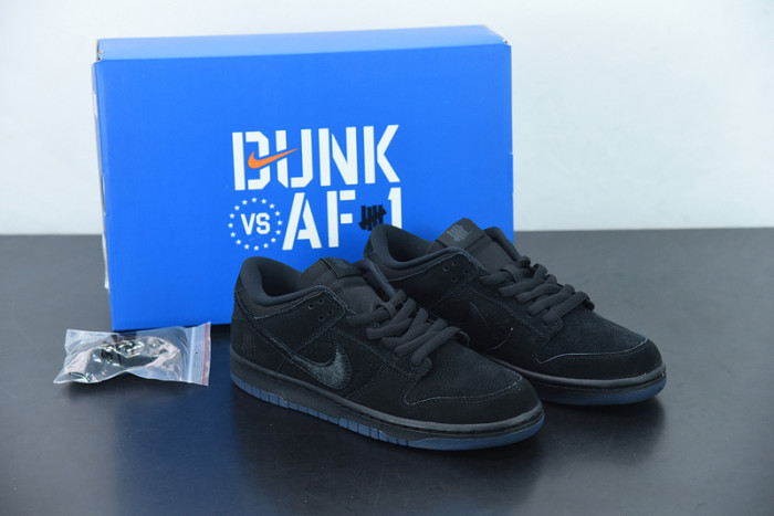 undefeated nike dunk low black do9329-001