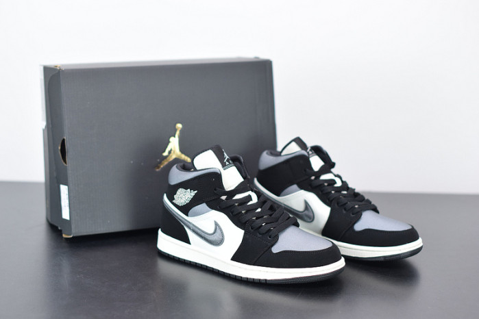 air jordan 1 mid satin grey toe 852542-011