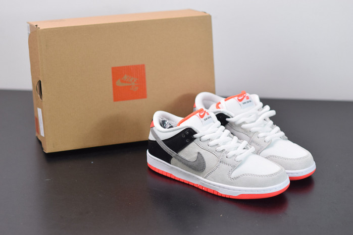 nike sb dunk low infrared orange label cd2563-004