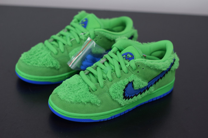 nike sb dunk low "grateful dead - green bear" cj5378-300