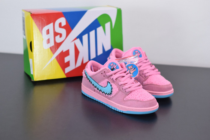 nike sb dunk low grateful dead bears pink cj5378-600