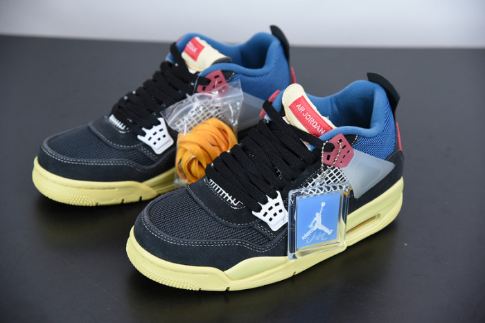 air jordan 4 retro union off noir dc9533-001