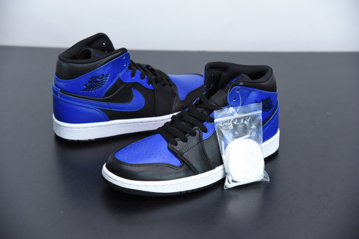 air jordan 1 mid “hyper royal” 554724-077