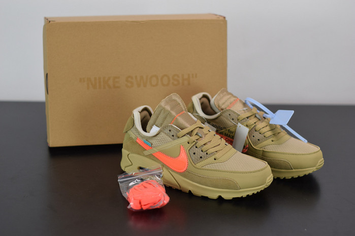 nike air max 90 off-white desert ore aa7293-200