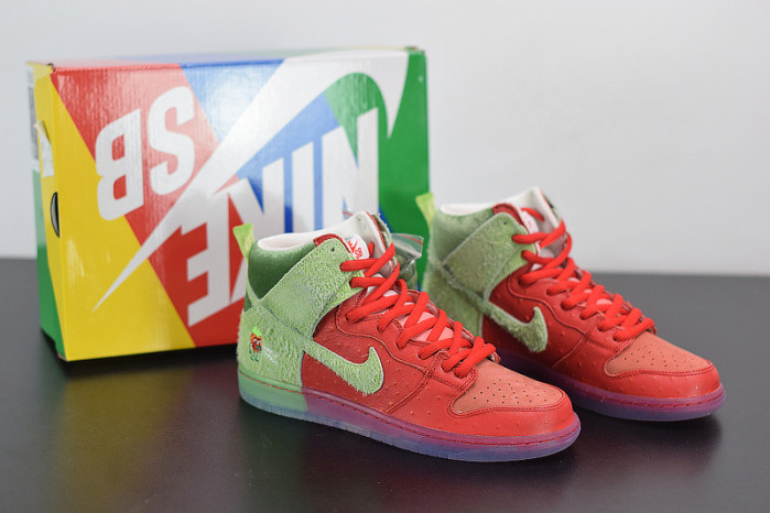nike sb dunk high“strawberry cough” cw7093-600