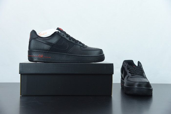 nike air force 1 low black red do6389-001